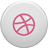 Dribbble Hover Icon